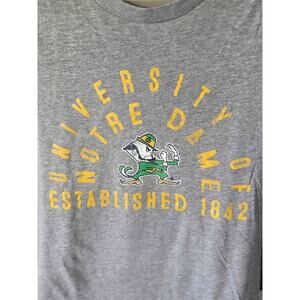 Notre Dame Fighting Irish Tee – Vintage Style Graphic T-Shirt”
Size LARGE